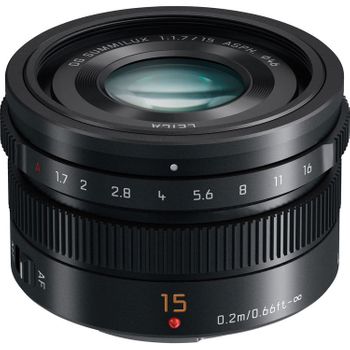 Panasonic Lumix G Leica Dg Summilux 15mm F/1.7 Asph. Lens (black)