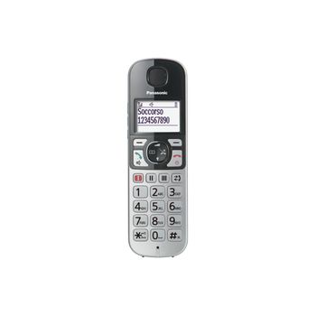 Panasonic Kx-tge510jts Teléfono Dect Identificador De Llamadas Plata Teléfono