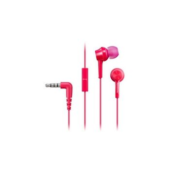 Auriculares Con Micrófono In-ear Panasonic Corp. Rp-tcm115e Rosa