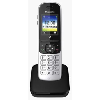 Panasonic Kx-tgh710 Teléfono Dect Negro, Plata Identificador De Llamadas