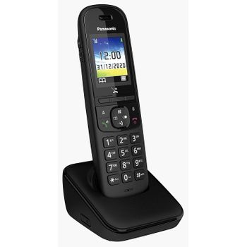 Panasonic Kx-tgh710 Teléfono Dect Negro Identificador De Llamadas