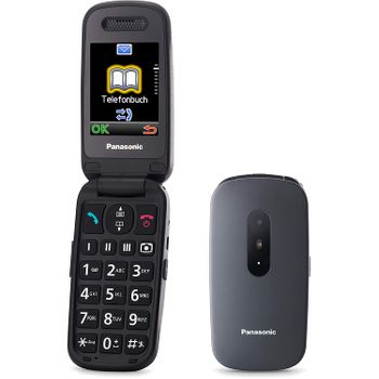 Panasonic Kx-tu446exg 6,1 Cm (2.4') 110 G Gris Teléfono Para Personas Mayores