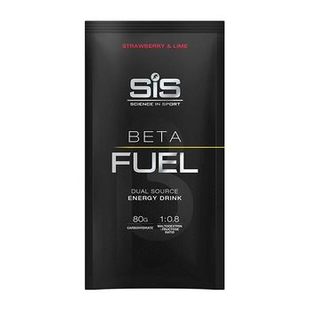 Sis - Beta Fuel 1 Sobre X 82g - Bebida Isotónica -  Sabor: Fresa Y Lima