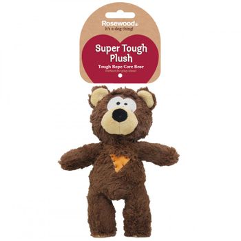 Juguete Para Perro Rosewood Super Tough Plush Oso 26 Cm