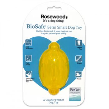 Juguete Para Perro Rosewood Biosafe Limón 13 Cm