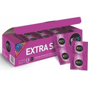 Exs Condoms Extra Safe Extra Grueso 144 Pack