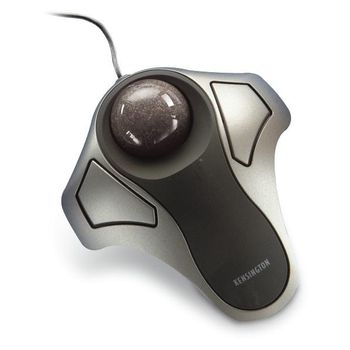 Kensington Orbit Optical Trackball - Seguibola - Óptico - 2 Botón/botones - Cableado - Ps/2, Usb - Negro, Plata Metalizado 64327eu