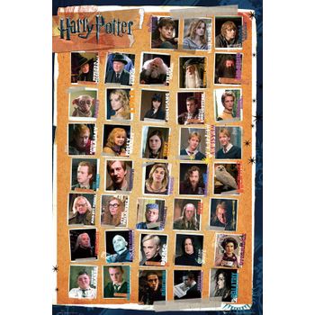 Maxi Poster Harry Potter 7 Characters