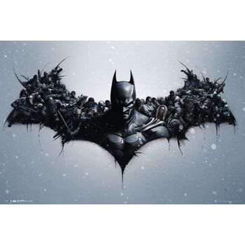 Maxi Poster Batman Origins Arkham Bats