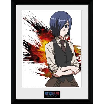 Fotografia Enmarcada Tokyo Ghoul Touka