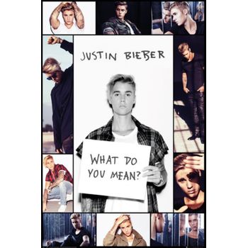 Maxi Poster Justin Bieber What Do You Mean