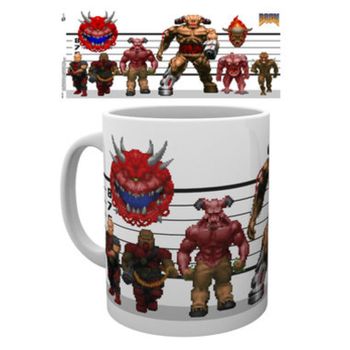 Taza Doom Classic Enemies