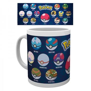 Taza Pokemon Ball Varieties