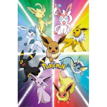 Maxi Poster Pokemon Eevee Evolution