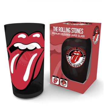 Vaso De Pinta Premium A Color The Rolling Stones Logo