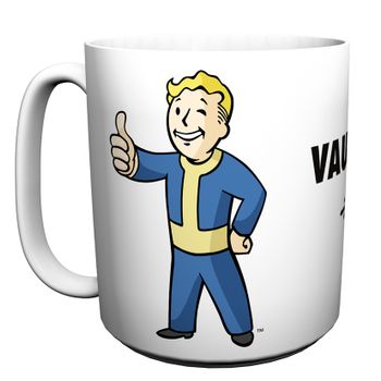 Taza Gigante Fallout Vault Boy