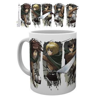 Taza Ataque De Titanes Temporada 2 Personajes