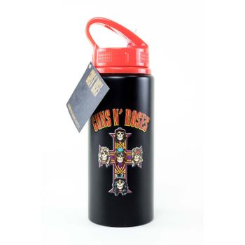 Botella De Aluminio Guns N Roses Logo