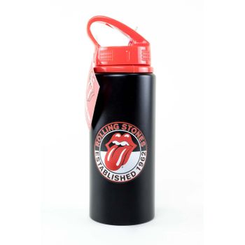 Botella De Aluminio Rolling Stones Logo
