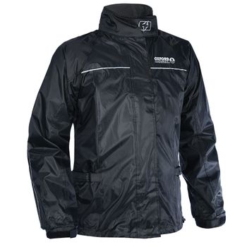 Chaqueta Impermeable Oxford Rainseal Over Negro Talla L