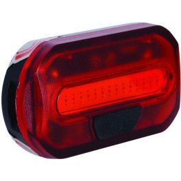 Oxc Luz Bright Torch Trasero Rojo Led