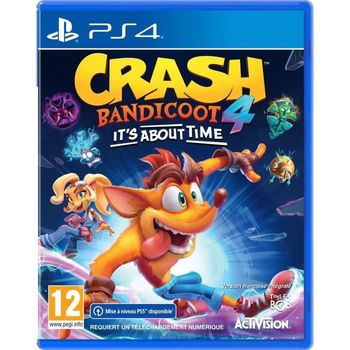 Juego Crash Bandicoot 4: It's About Time - Ps4 Activision