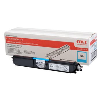 Oki Toner Laser Cian 1.500 Pginas C/110/130n