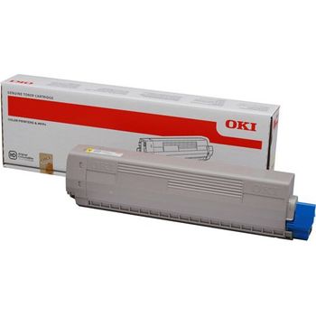 Oki Toner Laser Amarillo 10.000 Pginas C/841/831