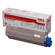 Toner Original Oki Cyan 46507615