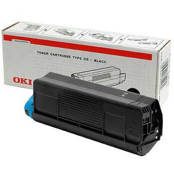 Oki Toner Laser Negro C6 5.000 Paginas C/5100/5200/5300/5400
