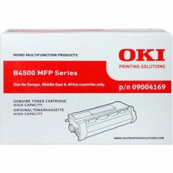 Oki Toner Laser Negro 12.000 Paginas B/4520mfp/4525mfp/4540m