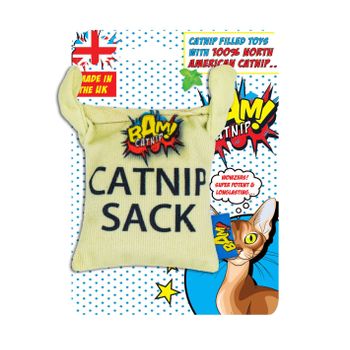 Juguete Para Gatos Sack Con Catnip Bam!