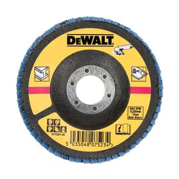 Dewalt Dt3265-qz - Disco De Láminas Ø125mm, Grano 36 - Cóncavo