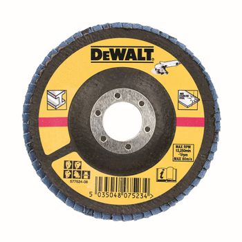 Dewalt Dt3266-qz - Disco De Láminas Ø125mm, Grano 60 - Cóncavoo