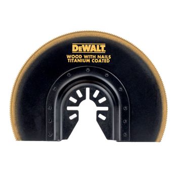 Dewalt Dt20711-qz - Hoja De Sierra De Titanio Para Corte Al Ras Para Multi Herramienta