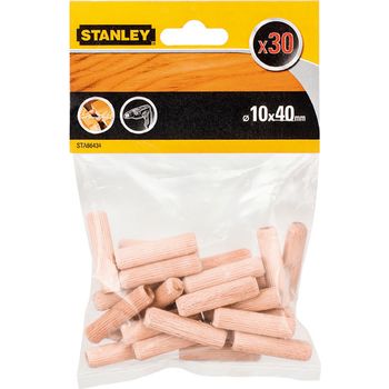 Acc.sta66434qz 30 Espigas Madera Ø10x040 - Stanley - Sta66434-qz..