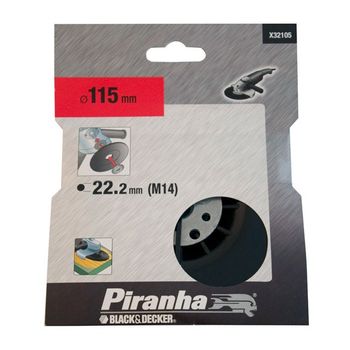 Plato Soporte P/ Amoladora M14 - Piranha - X32105 - 115 Mm..