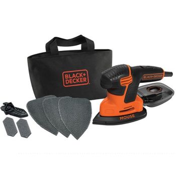 Lijadora Con Cable Multi Black & Decker 120 W+accesorios