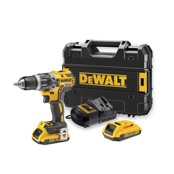 Taladro Atornillador Percutor 2 Baterias 13mm + Maleta 18 V - Dewalt - Dcd796d2..