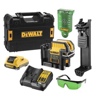 Dewalt Dce0825d1g-qw - Láser Autonivelante De Líneas En Cruz + 5 Puntos 12v - Verde