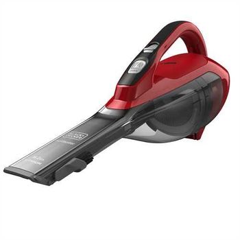 Black & Decker Dva315j Aspiradora De Mano Sin Bolsa Cereza, Rojo