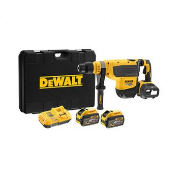 Martillo Demoledor Xr Flexvolt 54v + 2 Baterías Li-ion De 9ah + Maletín Dewalt