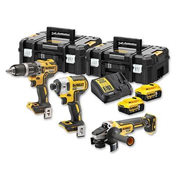 Dewalt Juego De Paquete Combinado De Baterias Dck384p2t, 18 Voltios, Juego De Herramientas