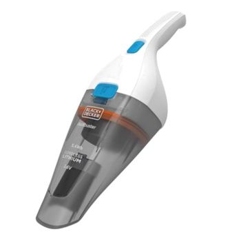 Black & Decker Nvc115jlew Aspiradora De Mano Sin Bolsa Gris, Blanco