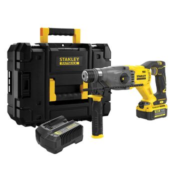 Stanley Martillo Sds-plus Brushless V20 Li-ion 18v Con 2 Baterías Li-ion 4ah