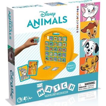 Disney De Animales Match - Juego De Mesa