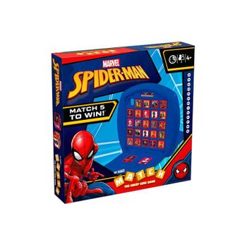 Match Spider Man - Juego De Mesa De Top Trumps – Conecta En Línea A 5 De Tus Personajes Favoritos De Spider Man, Multicolor