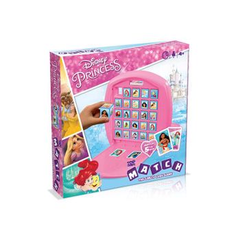 Match Disney Princess Refresh 221 - Juego De Mesa De Top Trumps – Conecta En Línea 5 De Tus Princesas Favoritas De Disney