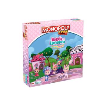 Monopoly Junior Bebes Llorones Lágrimas Mágicas - Juego De Mesa - Versión En Español (wm02291-spa) (eleven Force - 47265)