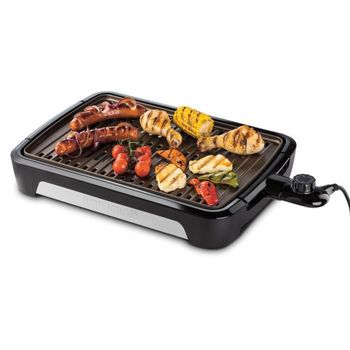 Grill Eléctrico Sin Humos De 1250w Con Parrilla De Aluminio Antiadherente  Bn3673 Superficie 25,5×30,5cm con Ofertas en Carrefour